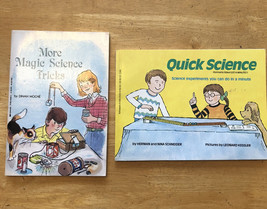 Vintage Children’s Science Experiment Books- Lot Of 2, Paperback - $7.50