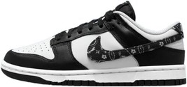 Nike Womens Dunk Low Essential Sneakers Size 10.5 White/Black-white-black - £133.44 GBP