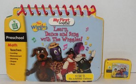 Leap Frog LeapPad Preschool Math The Wiggles Learn Dance &amp; Sing Book Car... - $14.57