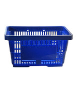 Shopping Basket Black Plastic 8x11x16 inch Size Convenient. No Handle - $29.58