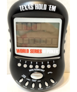 Texas Hold Em Hand Held Travel Poker Game World Series of Poker Tested W... - $17.55