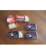 Vtg Lot 5 Boxes Dennison Protex Ace Gummed Patches Reinforcements 3 Open... - $266.20 MXN