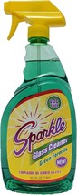 Sparkle Glass Cleaner Spray, New Green Formula, V.O.C Free, Leaves No Streaks, 3 - £21.64 GBP