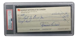 Maurice Richard Signed Montreal Canadiens Bank Plaid #639 PSA / DNA-
sho... - $244.51