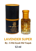 S Md Ayub Md Yaqub Lavender Super High Quality Fragrance Oil 12 ML - £17.06 GBP