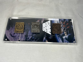 Star Wars Galactic Credit 3 Chip Piece Set, Real Prop Replica, Metal, Plaque - £108.35 GBP