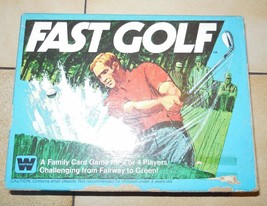 FAST GOLF Whitman Game Vintage 1977 100% Complete - $24.04