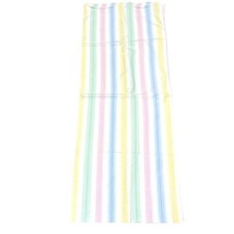 Vintage Penny&#39;s Percale Vintage Full Flat Sheet 72”X 108&quot;  Striped Pink ... - $19.62