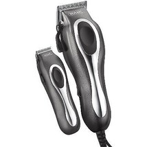 Wahl Deluxe Chrome Pro Complete Men&#39;s Haircut Kit with  Finishing Trimmer &amp; - $38.99