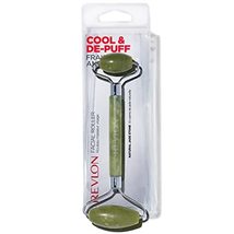 Revlon Jade Stone Face Roller, Dual-Sided Face Massager to Cool and De-Puff, Jad - £7.05 GBP