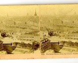 Stereoview Great Market  From the Clouds  Stockholm Sweden - £19.88 GBP