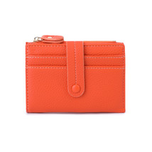 RFID Anti-theft Brush Wallet Multi-card Short Women&#39;s Pattern Clutch Wallet - $26.49