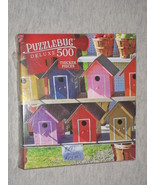 PUZZLEBUG Deluxe 500-piece Puzzle – PAINTED WOOD BIRDHOUSES - $188.96 MXN
