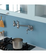 Folding Pot Filler Faucet: Wall Mount Kitchen Sink - $135.38 CAD