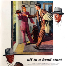 1947 Recognized Hatter Hats Advertisement Fashion Clothing Vintage DWUU8 - $41.13 CAD