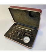 Vintage Starrett No. 196 Dial Indicator Set Machinist Tool Kit In Case - $1,107.84 MXN