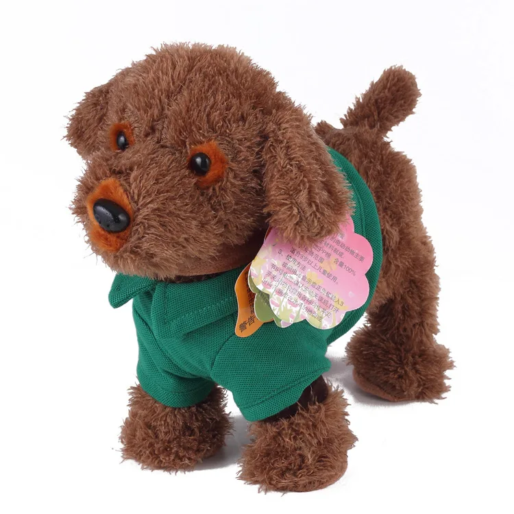 Fashion Electronic toys Teddy dog pet toys for children Walk Sing jouet - £36.30 GBP