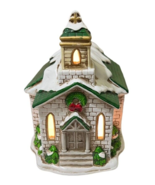 HOMCO Christmas Village Church Building New Light Cord # 8952 St. John&#39;s... - $30.01