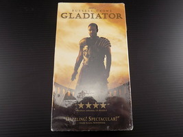Gladiator VHS Tape (2000) New, Sealed Russell Crowe Best Picture Oscar W... - £6.18 GBP