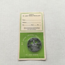 Vintage St.Jude travel club member medallion for key chain  - $19.75