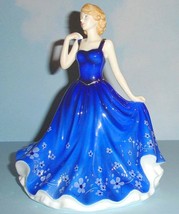 Royal Doulton Denise Pretty Ladies Figurine in Blue Dress #HN5406 NEW - £172.96 GBP