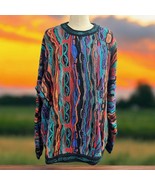 Vintage COOGI Made in Australia Multi Color Sweater Size L - £210.48 GBP