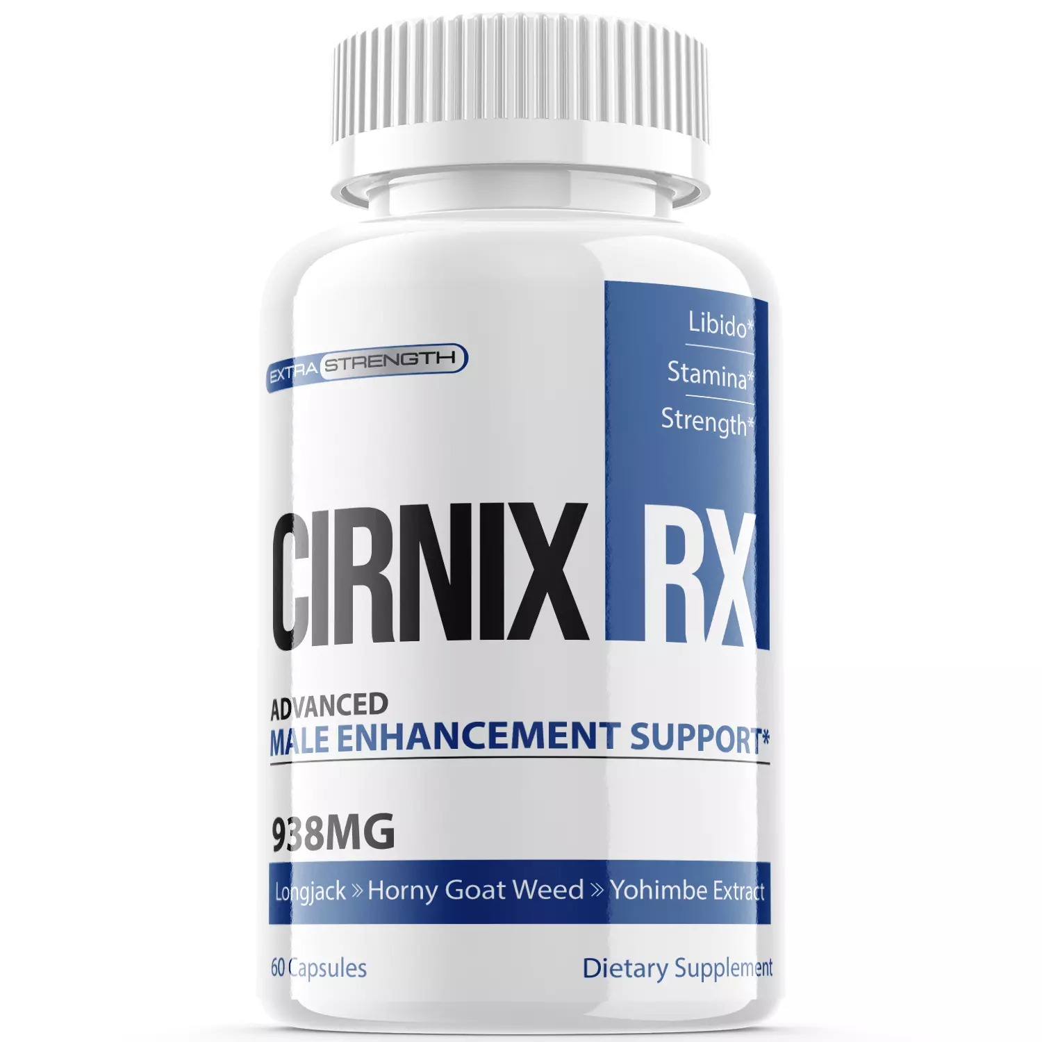 Cirnix-RX - Male Virility, Cirnix RX - 1 Bottle - 60 Capsules - $45.98