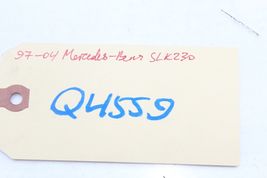 97-04 MERCEDES-BENZ SLK230 KOMPRESSOR REAR BADGE LOGO EMBLEM Q4559 image 12