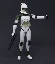 Star Wars Clone Wars CLONE TROOPER Anti-Hailfire Droid 3.75&quot; Figure 2010... - $27.88