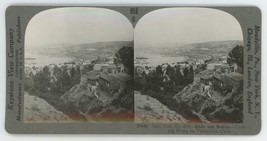 c1900&#39;s Real Photo Stereoview Chile and Bolivia Looking Down on Valparaiso Chile - £7.41 GBP