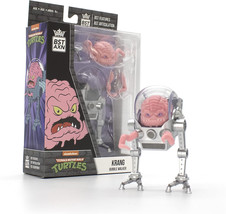 BST AXN Teenage Mutant Ninja Turtles Krang Vain Krangazoid 5&quot; Figure NIB - $24.88