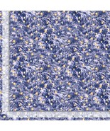 Cotton All is Calm Lights Snowy Branches Frost Fabric Print by Yard D410.35 - $292.49 MXN