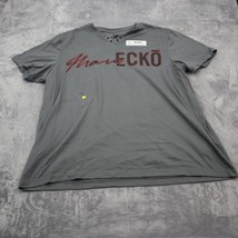 Marc Ecko TShirt Men 3X Gray Lightweight Casual Cut &amp; Sew Short Sleeve - £8.49 GBP