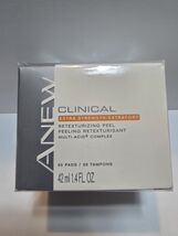New Avon Anew Clinical Extra Strength Retexturizing Peel 30 Pads 1.4 OZ Sealed - $25.00