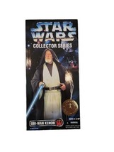 1996 Star Wars Collector Series Obi-Wan Kenobi  12&quot; Action Figure Kenner... - $18.22