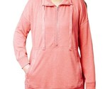 Tangerine™ ~ SIZE XXL ~ Long Sleeve ~ 1/2 Zip Casual Pullover ~ CORAL Sw... - £18.04 GBP