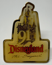 RARE Disney Disneyland 91 The Original Castle Lapel Pin - £28.15 GBP