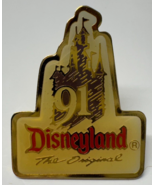 RARE Disney Disneyland 91 The Original Castle Lapel Pin - £27.99 GBP