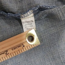 Unionbay J1Y60XR Denim Cotton Vest Women’s Medium Biker Grunge Western Cowgirl  image 5