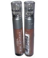 (PACK OF 2) Loreal Bare Naturale Lip Conditioner #205 SOFT BLUSH (New/Se... - $9.89