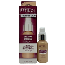 Retinol Instant Radiance Booster Vitamin A+E Brighten Hydrate Anti-Aging... - £15.79 GBP