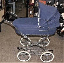 Vintage Silver Cross Coach Kensington Full Size Baby Pram Carriage Stroller - £474.52 GBP