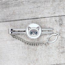 A tie pin with a Ragdoll. Men’s jewelry. A new collection with the cute cat - £9.82 GBP