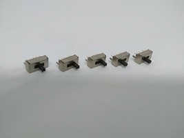 5Pcs SK23D07 8 Pin PCB 3 Position 2P3T DP3T Slide Slider Power Switch 5mm Handle - £8.54 GBP