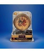 Coca-Cola NASCAR Dale Earnhardt Sr. &amp; JR. Collectible Retro Quartz Alarm... - $29.45 CAD