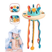 Montessori Toys For 1 Year Old, Baby Sensory Travel Toys For Toddlers 1-3, Ufo G - £15.75 GBP