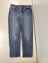 Talbots Boyfriend Jeans Women’s Size 6 Light Wash Blue Denim Distressed ... - £11.22 GBP