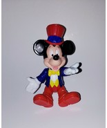 Epcot Mickey Mouse Figure In U.S.A. Pavillion Outfit 4&quot; Walt Disney World - £8.77 GBP