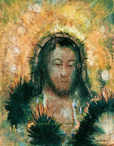 Head of Christ 8.5x11&quot; Photo Print Odilon Redon Jesus Christian Abstract Art - £5.93 GBP