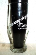 Brauerei Wohn Naila Frankenwaldquell Pilsner White-Label German Beer Glass - $9.95